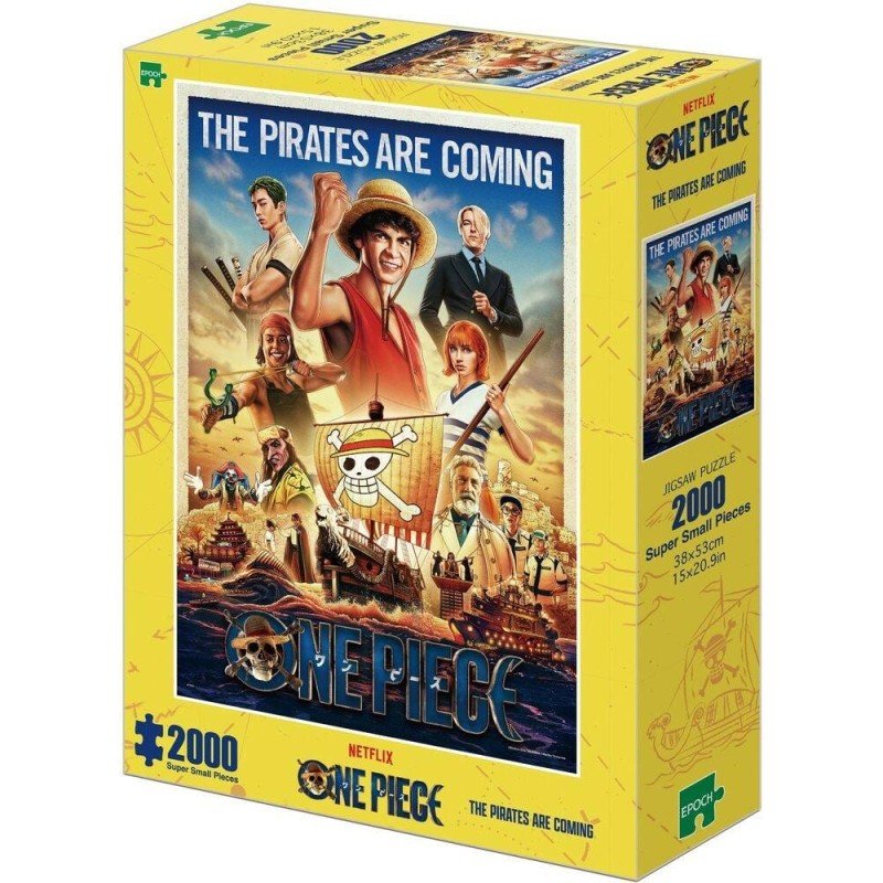 One Piece puzzle 2000 pièces The Pirates Are Coming