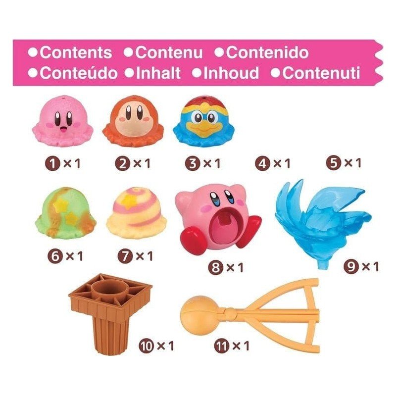 Kirby game Ice Cream Stacking Tower