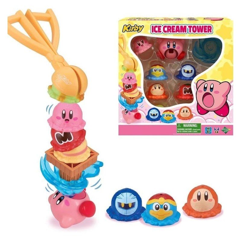 Kirby game Ice Cream Stacking Tower