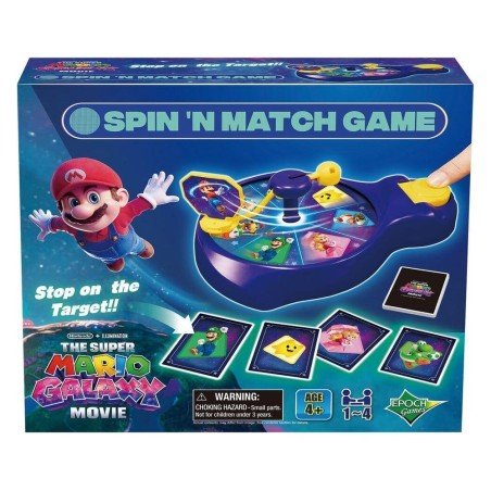 Super Mario jeu Galaxy Movie Spin'n Match