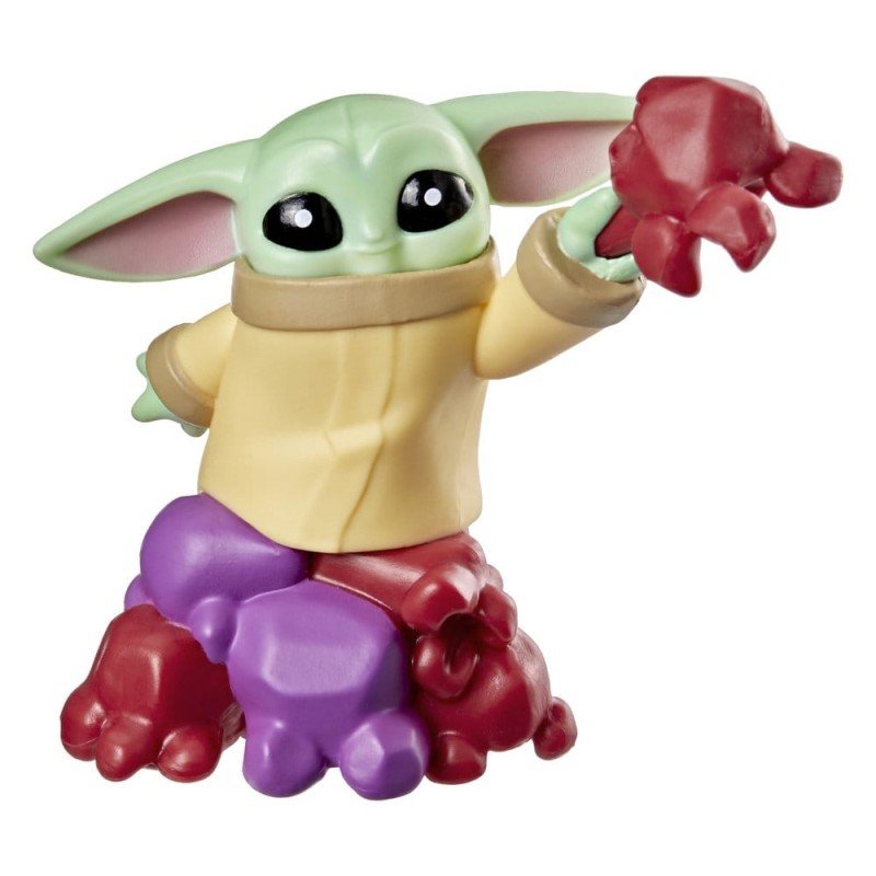 Star Wars présentoir boîte-mystère mini-figurines Grogu Snack Attack Series 1  4 cm (24)