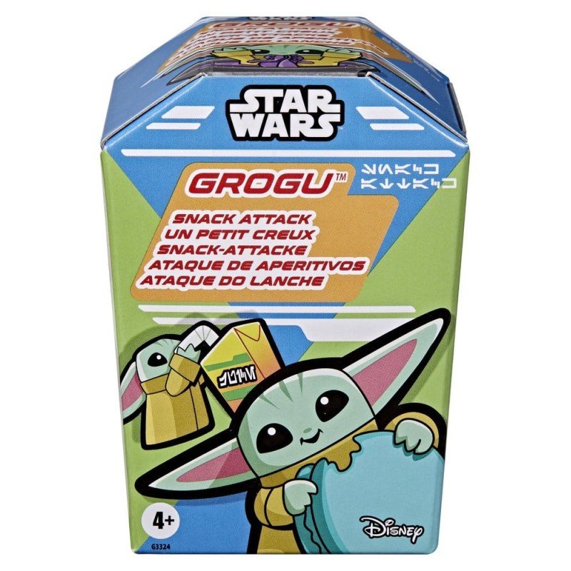 Star Wars présentoir boîte-mystère mini-figurines Grogu Snack Attack Series 1  4 cm (24)