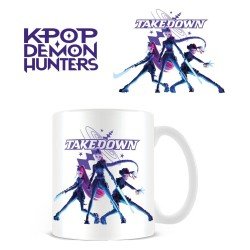 KPop Demon Hunters mug Takedown White