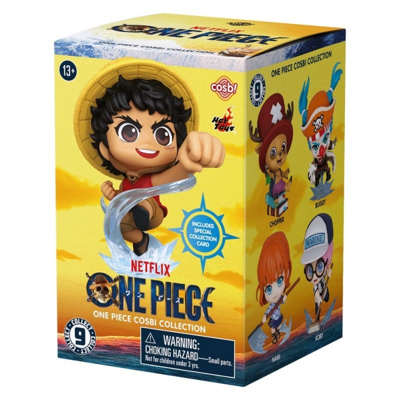 One Piece présentoir boîte-mystère figurines mini Cosbi 8 cm (8)
