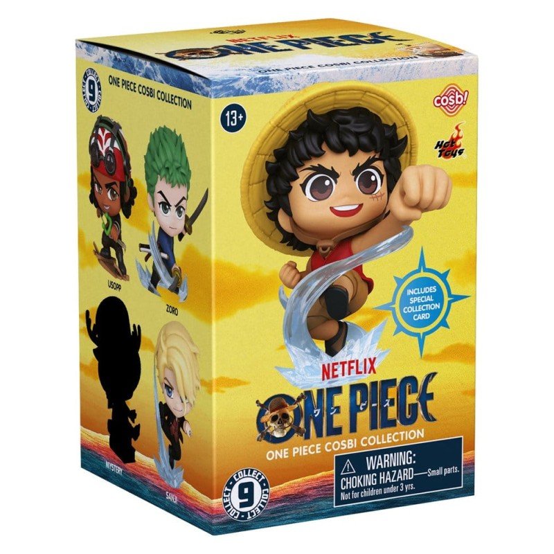 One Piece présentoir boîte-mystère figurines mini Cosbi 8 cm (8)