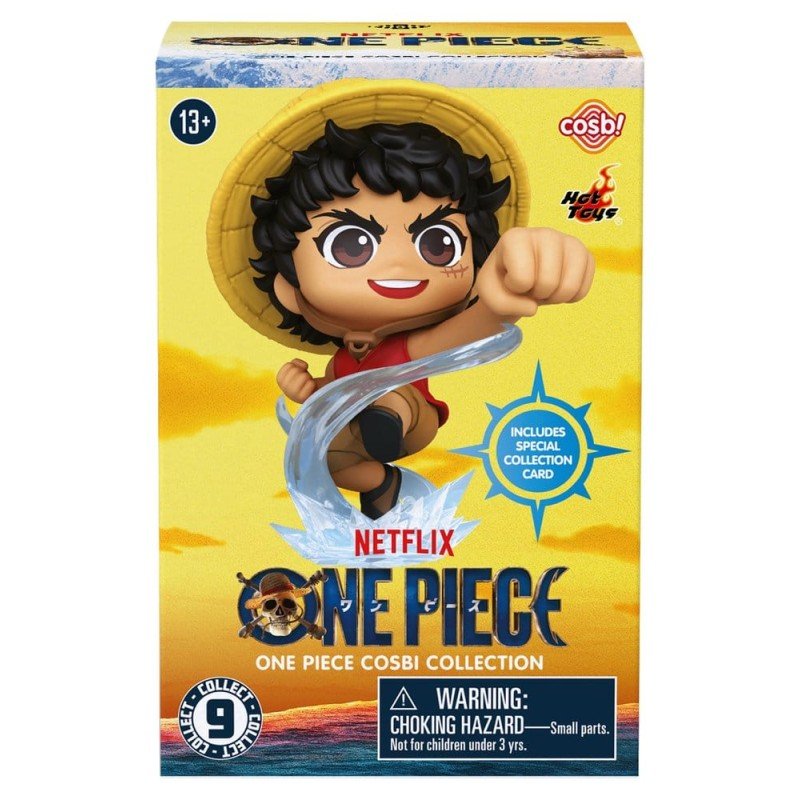 One Piece présentoir boîte-mystère figurines mini Cosbi 8 cm (8)