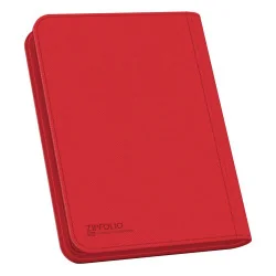 Ultimate Guard - Zipfolio 160 - 8-Pocket XenoSkin Rood | 4260250077276