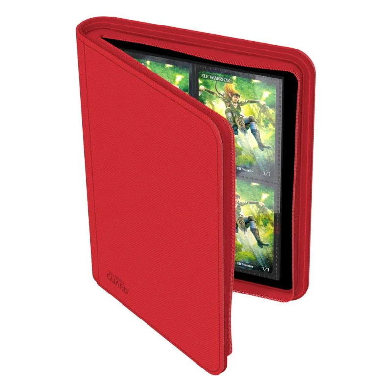 Ultimate Guard - Zipfolio 160 - 8-Pocket XenoSkin Rood | 4260250077276