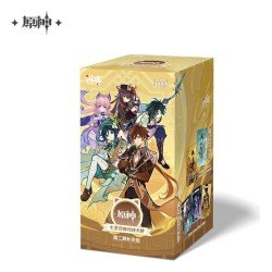 Genshin Impact Blind Box présentoir jeu de cartes à collectionner Series 2 (18) *Version Chinoise*