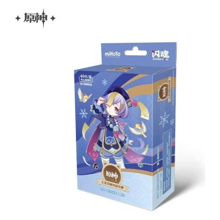 Genshin Impact Jeu de Cartes à Collectionner Pre-Build Starter Deck 04 Series 03 Qiqi *Version Chinoise*