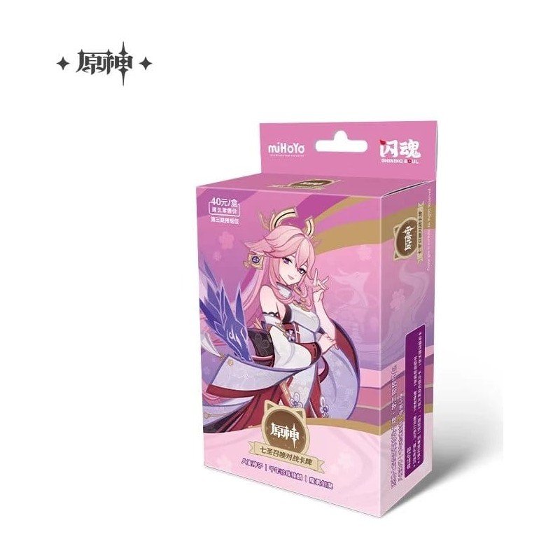 Genshin Impact Trading Card Game Pre-Build Starter Deck 05 Series 03 Yae Miko *Chinese Version*