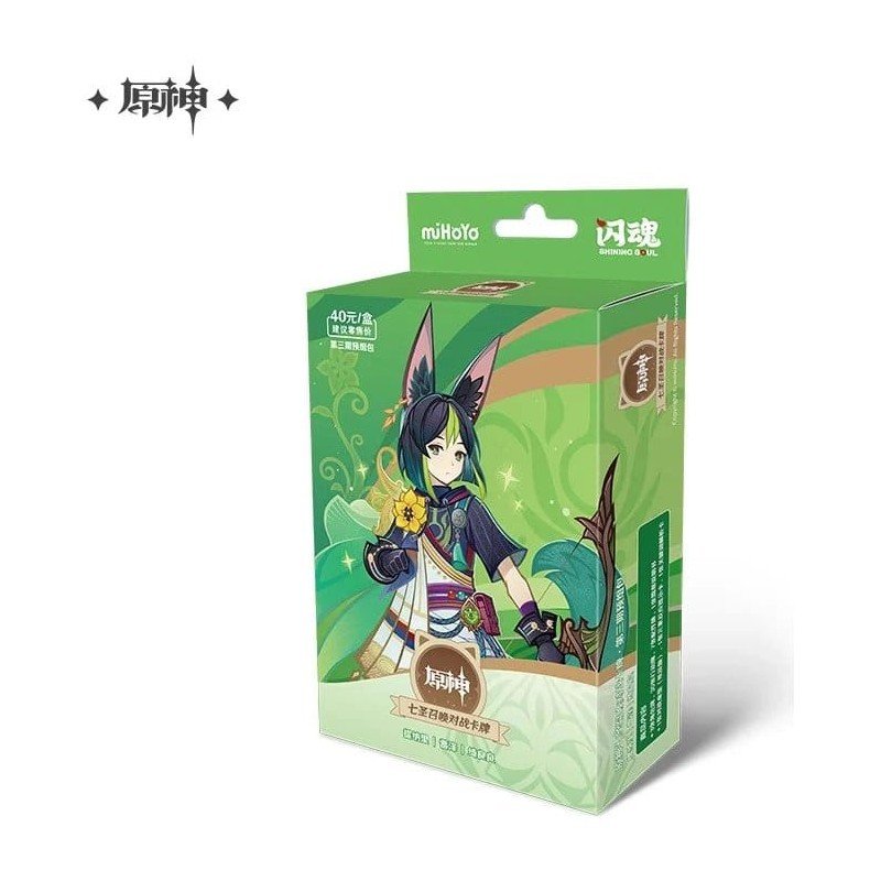 Genshin Impact Trading Card Game Pre-Build Starter Deck 06 Series 03 Tighnari *Chinese Version*