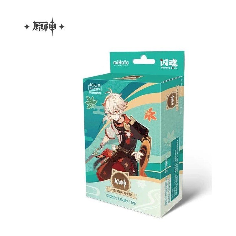 Genshin Impact Trading Card Game Pre-Build Starter Deck 07 Series 03 Kaedehara Kazuha *Chinese Version*