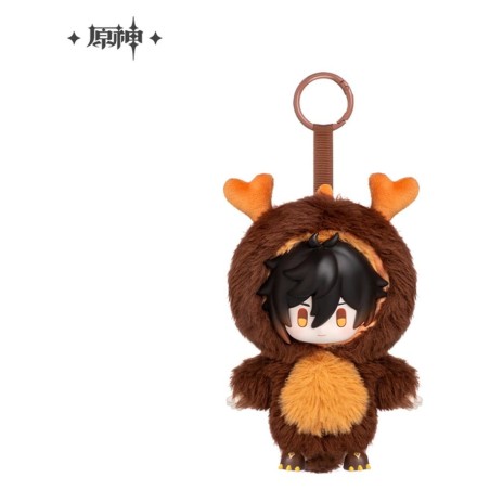 Genshin Impact Porte-clés peluche vinyle Winter Nesting Series Zhongli 15 cm