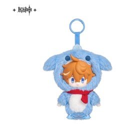 Genshin Impact Porte-clés peluche vinyle Winter Nesting Series Tartaglia 15 cm