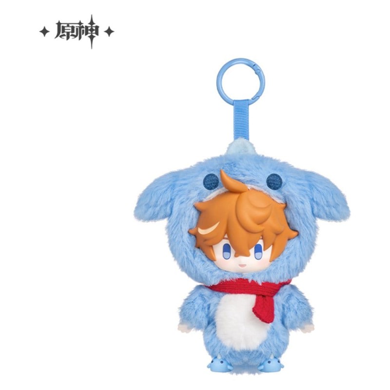 Genshin Impact Porte-clés peluche vinyle Winter Nesting Series Tartaglia 15 cm
