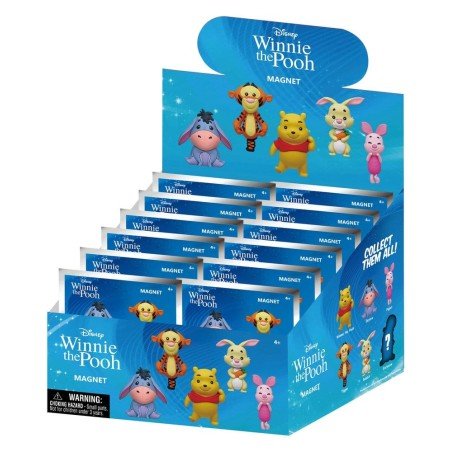 Winnie the Pooh Magnets blind pack Series 1 Display (12)