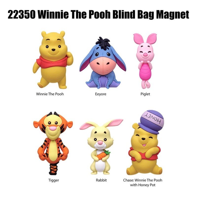 Winnie l'ourson Blind pack aimants Series 1 Display (12)