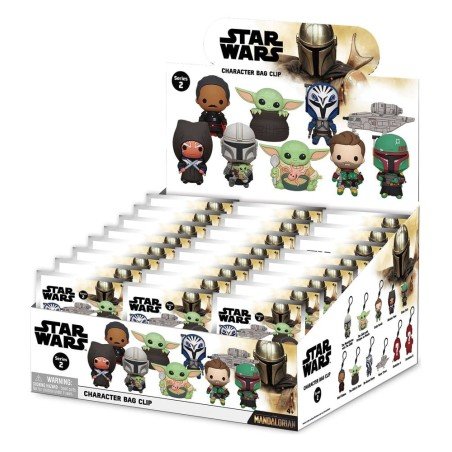 Star Wars Mandalorian 3D présentoir porte-clés Series 2 (24)