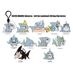 Marvel Rivals 3D Foam Bag Clips Jeff the Land Shark Series 17 Display (24)