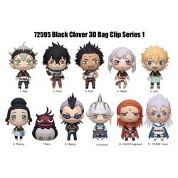 Black Clover 3D présentoir porte-clés Serie 1 (24)