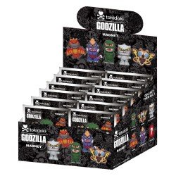 Tokidoki x Godzilla Aimants Blind Pack Serie 1 Présentoir (12)