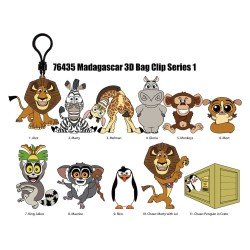 Madagascar 3D présentoir porte-clés Serie 1 (24)