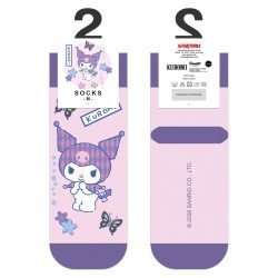 Sanrio chaussettes Kuromi Japanese Short 36-40