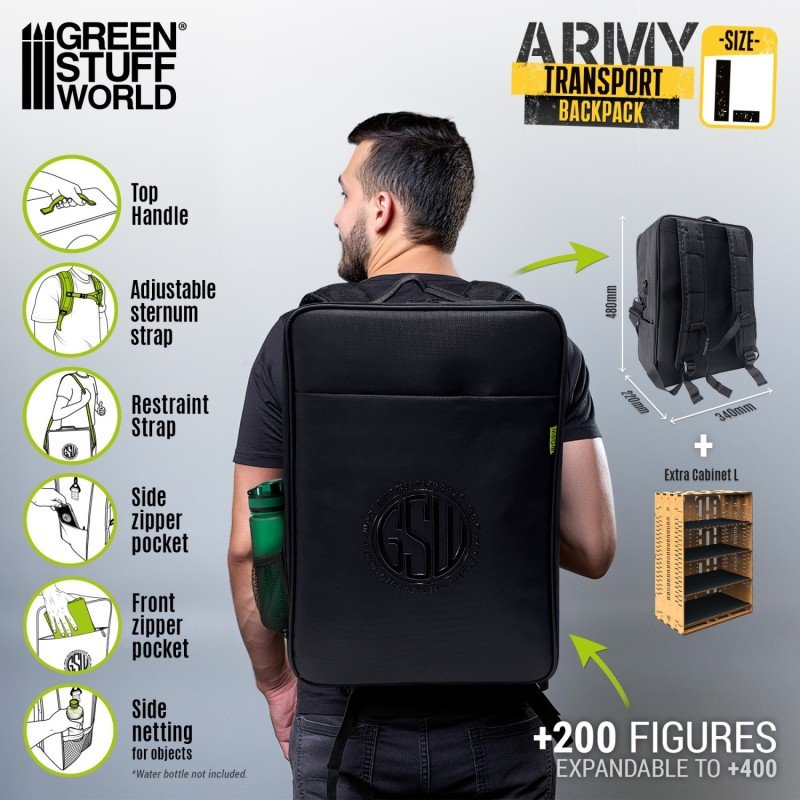 Green Stuff World - Sac de transport d'armée - Large