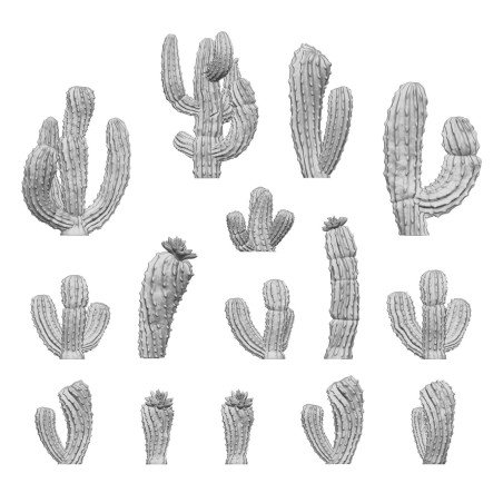 Green Stuff World - 3D-geprint - Planten - Saguaro Cactus