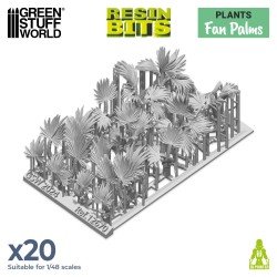 Green Stuff World- 3D Printed - Plantes - Palmiers