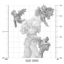 Green Stuff World - 3D Geprint - Wargames Miniaturen - Cyber Cherubs
