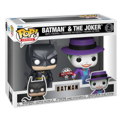 DC Comics Batman (1989) - 2 Figuur Pack Funko POP! Batman & The Joker Vinyl Hero 9 cm