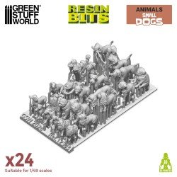 Green Stuff World - 3D geprint - Dieren - Kleine Honden
