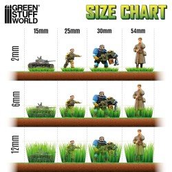 Green Stuff World - Grass Tufts XXL 12mm - Dry Brown