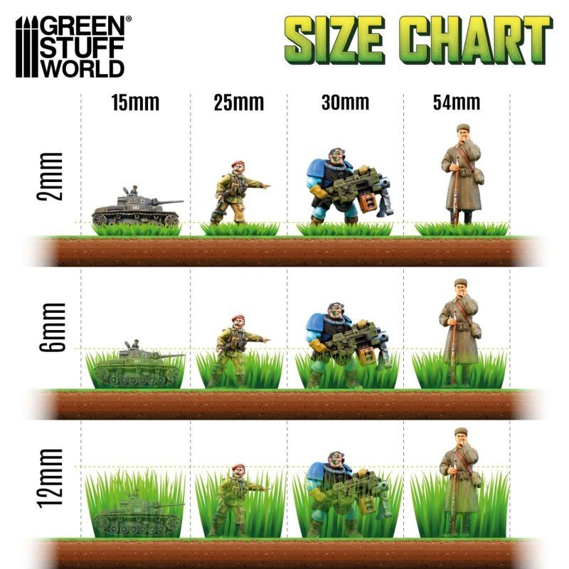 Green Stuff World - Grass Tufts XXL 22mm - Donkergroen