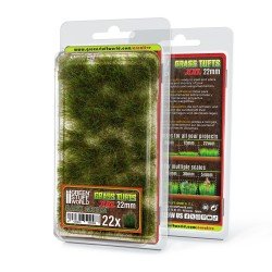 Green Stuff World - Grass Tufts XXL 22mm - Donkergroen