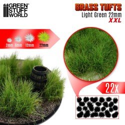 Green Stuff World - Grass Tufts XXL 22mm - Light Green