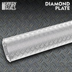 Green Stuff World - Rouleau texturé - Feuille Diamant