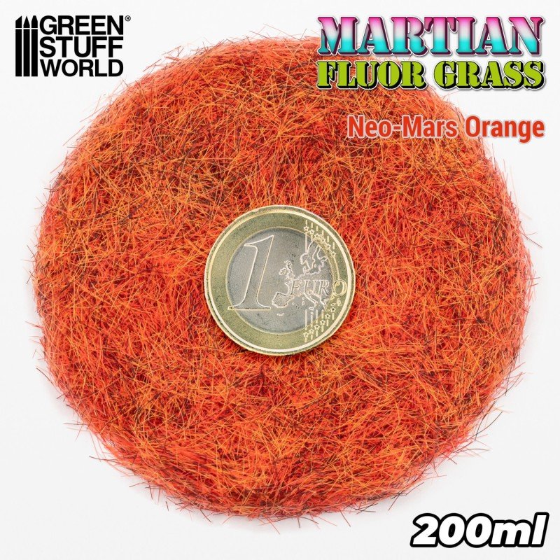Green Stuff World - Basing - Grass Flock - Marsbewoner - Neo-Mars Oranje