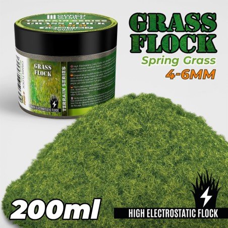 Green Stuff World - Basing - Grass Flock - Spring Grass