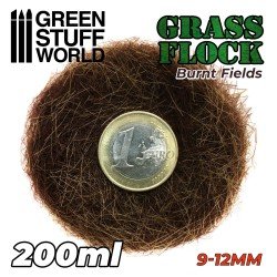 Green Stuff World - Basering - Grass Flock - Burnt Field