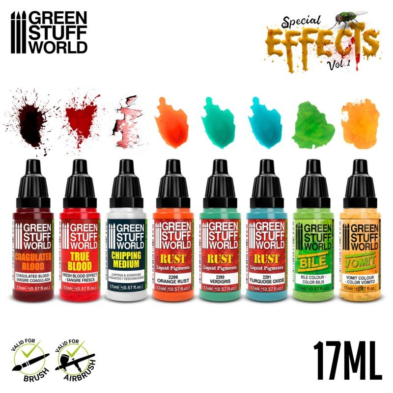 Green Stuff World - Painting Set - Special Effects Vol.1