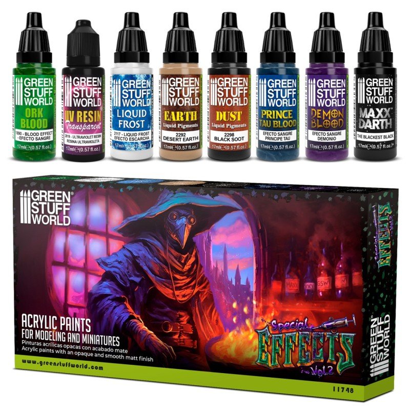 Green Stuff World - Painting Set - Special Effects Vol.2