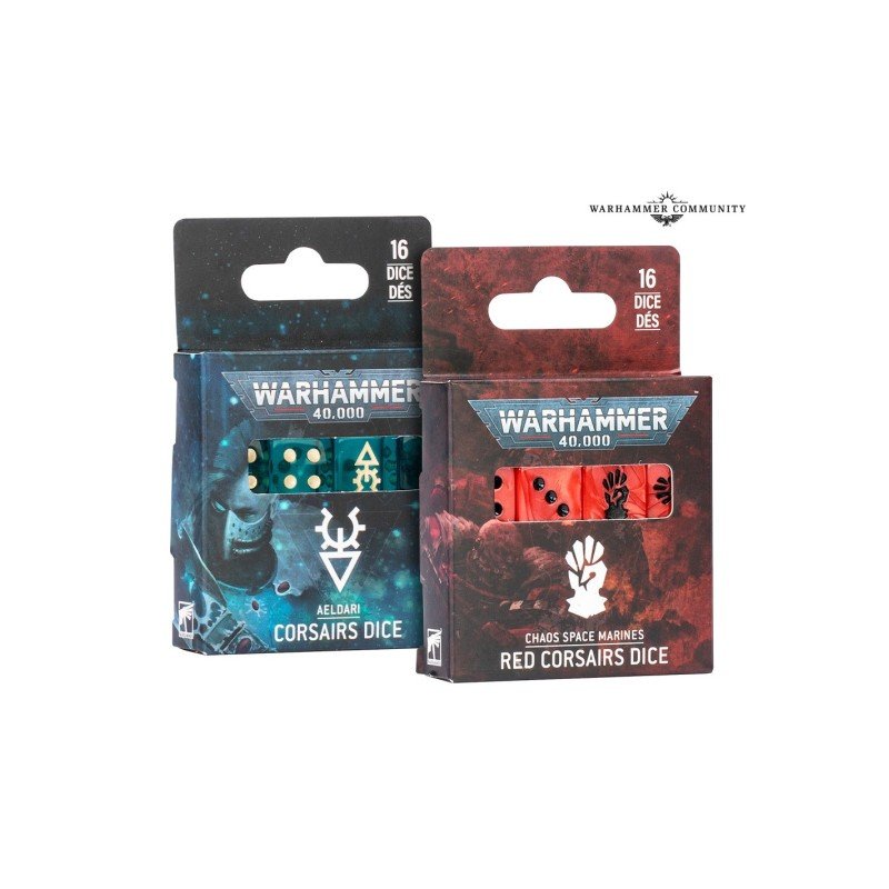 Warhammer 40,000 - Aeldari : Corsairs Dice
