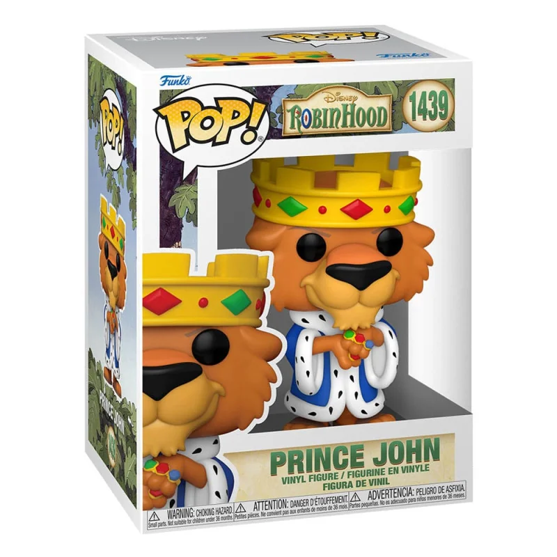 Disney Robin Hood Funko POP! Film Vinyl Prince John 9 cm | 889698759137