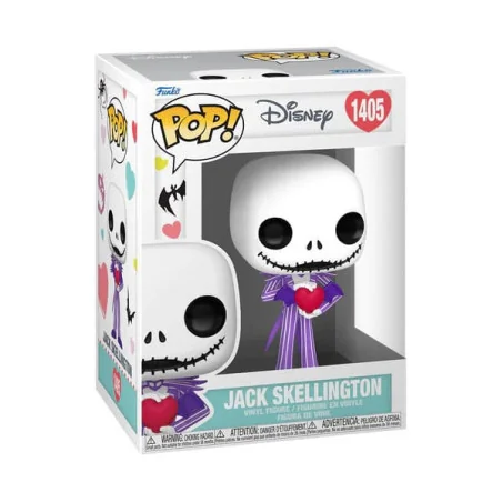 Disney Het Nightmare Before Christmas-beeldje Funko POP! Film Vinyl Jack (Valentijnsdag) 9 cm | 889698757676