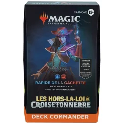 Magic: The Gathering - Les hors-la-loi de Croisetonnerre - Deck Commander - Rapide de Gâchette - FR