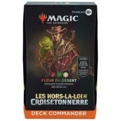 Magic: The Gathering - Les hors-la-loi de Croisetonnerre - Deck Commander - Fleur du Désert - FR | 5010996220721