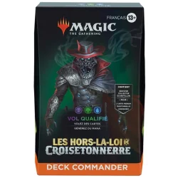 Magic: The Gathering - Les hors-la-loi de Croisetonnerre - Deck Commander - Vol Qualifié - FR